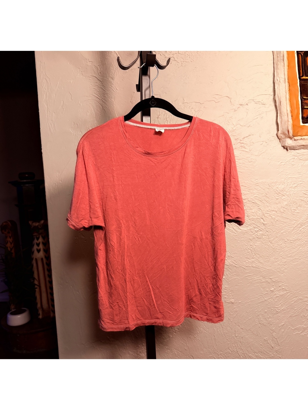 Rufskin Men's Soft Pink Short Sleeve T-Shirt Size Small